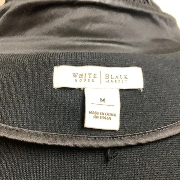 White House Black Market Medium Black Jacket. - Picture 13 of 13